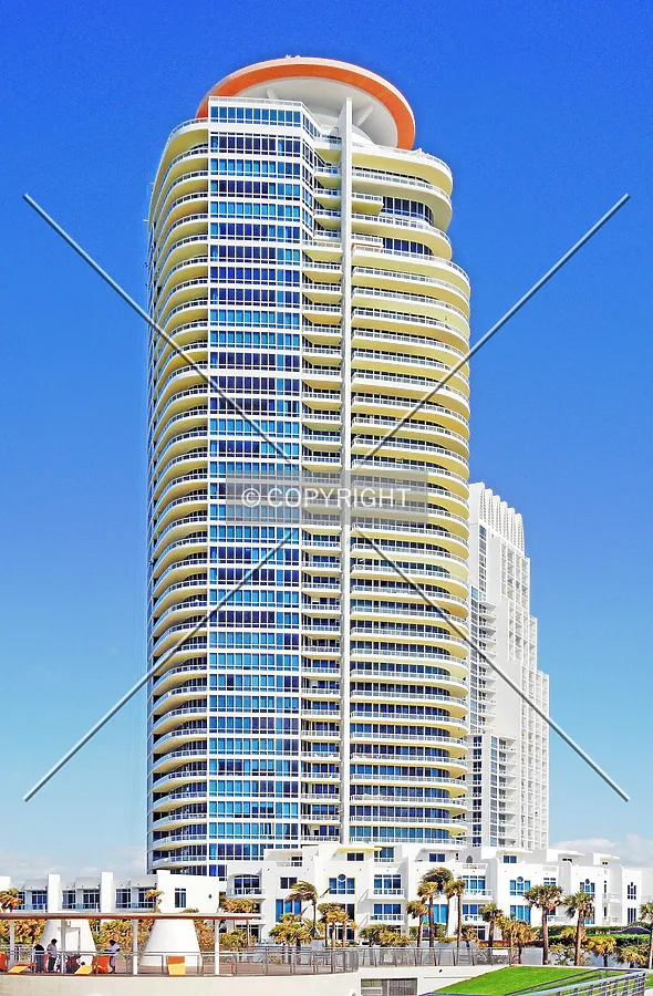 Continuum on South Beach, South Tower, Miami Beach, Florida, U.S.A.