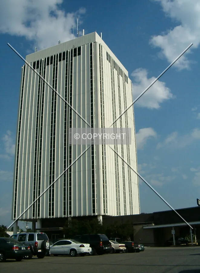 View from parking lot