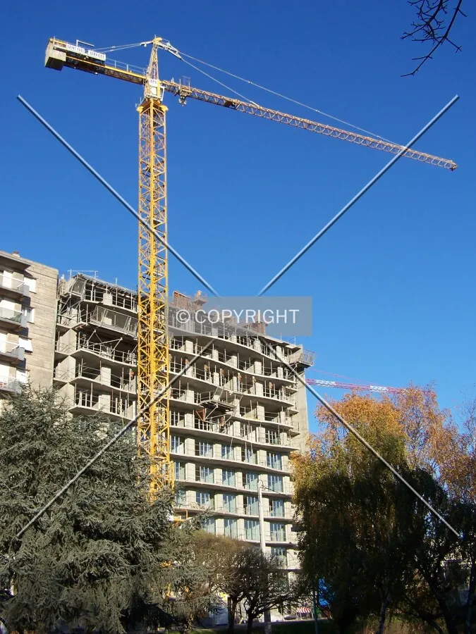 Aperçu du chantier depuis l'Avenue Sergent Maginot