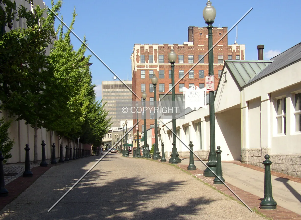 Looking east from Otis Street