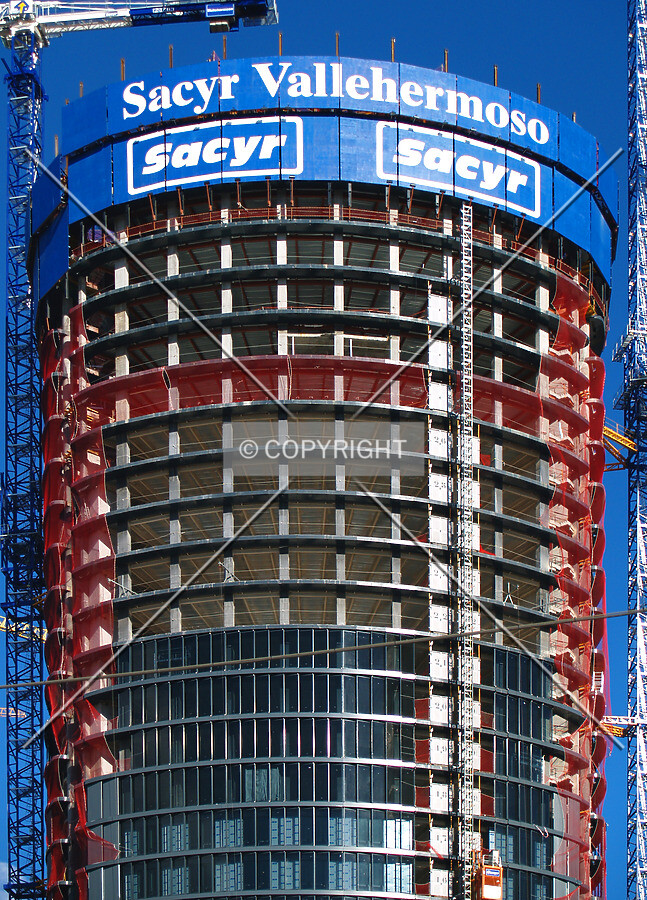 Top floors from the southwest