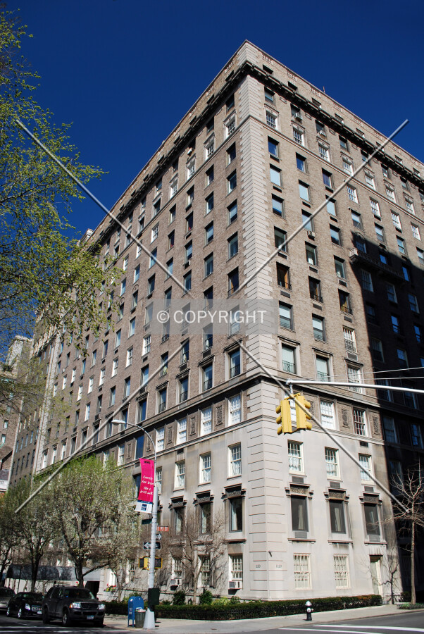 Viewed along 5th Avenue