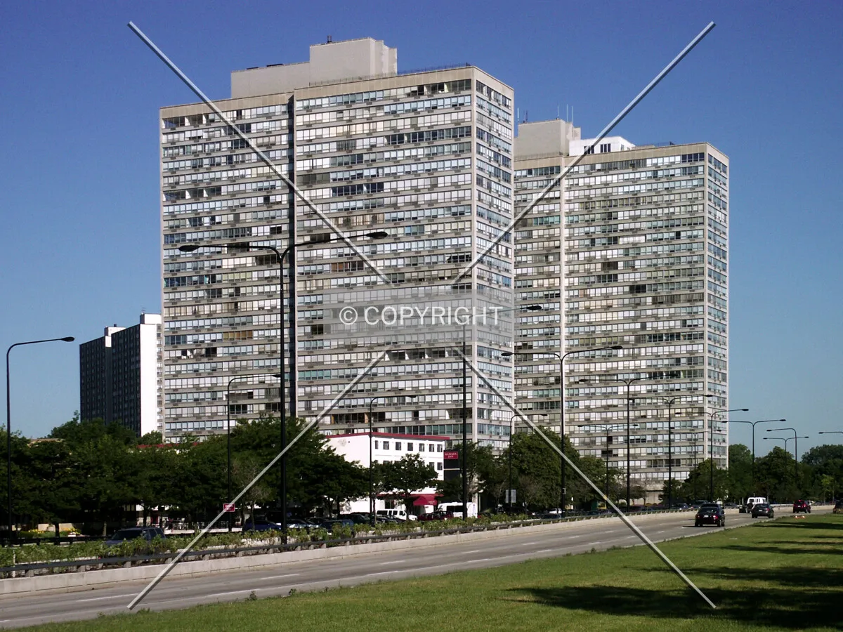 View from the southeast