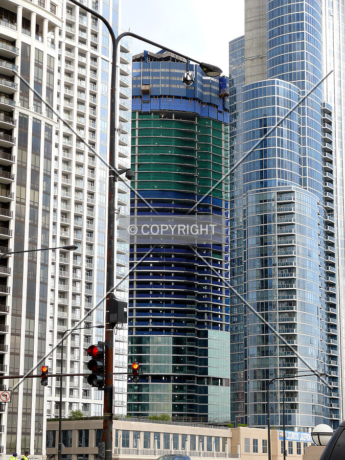 View to the northwest from Lake Shore Drive