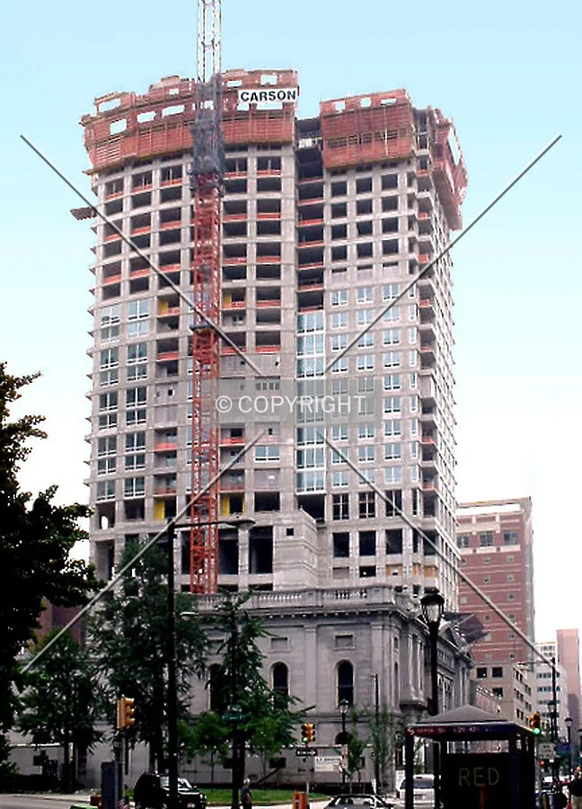 View from the north