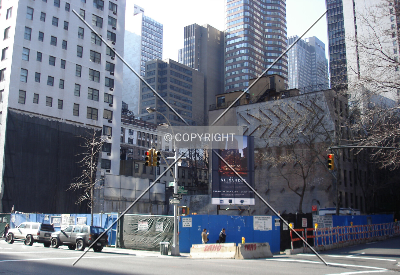 View of the site