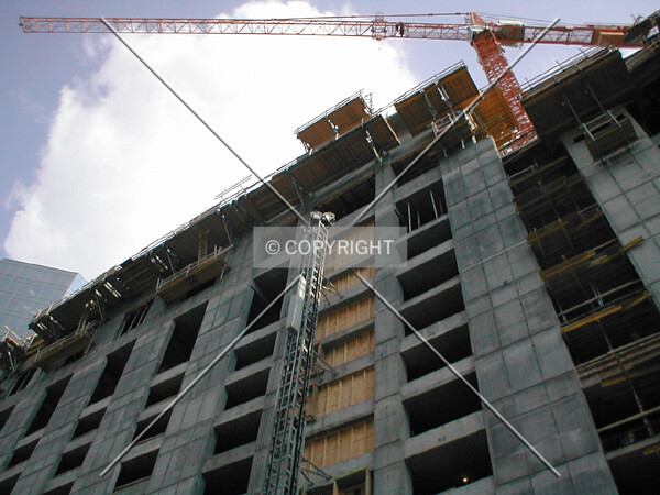 Exterior low angle elevation