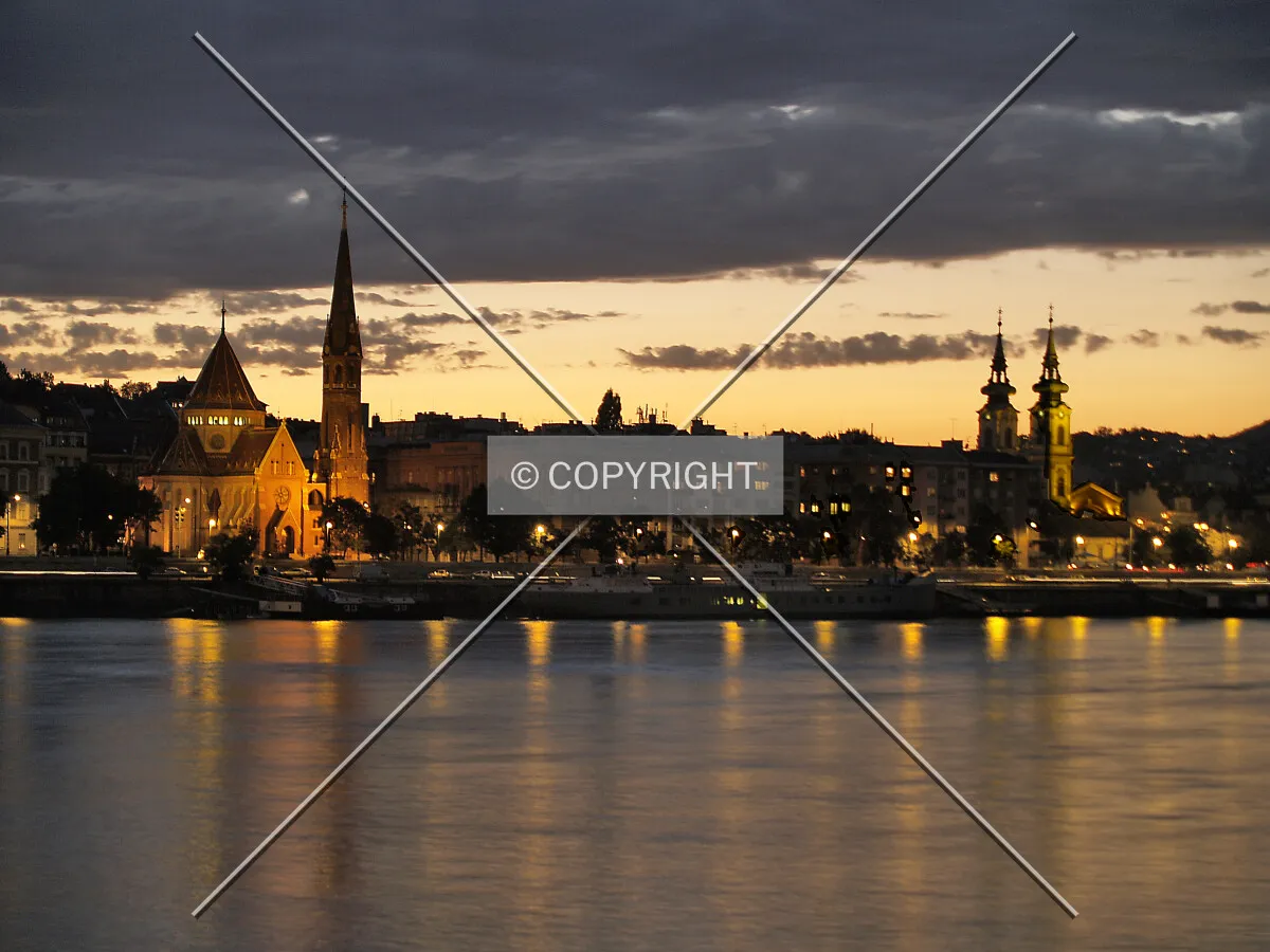 Buda as seen from across the river