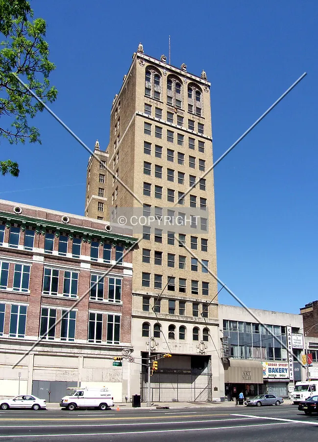 View from the southeast across Broad Street