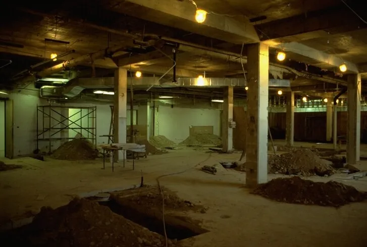 View of the future food court