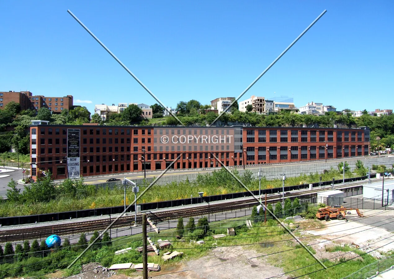 View from the southeast