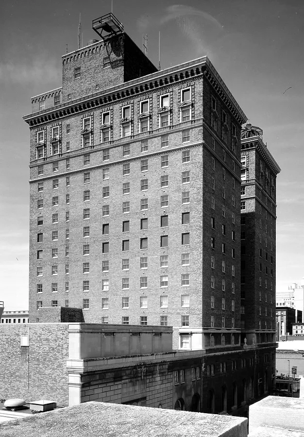 Vintage view from the south