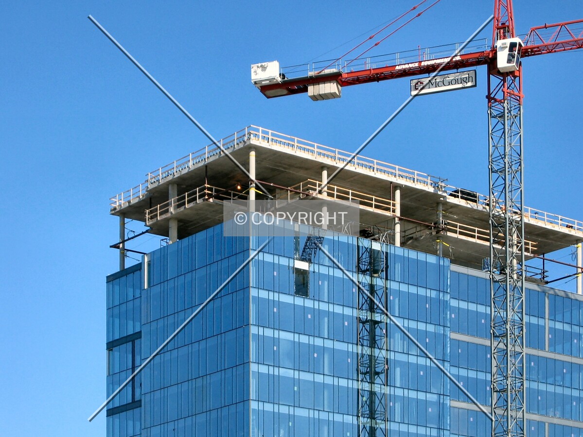 Two-level penthouse units exposed