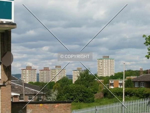Looking back from Gleadless Road