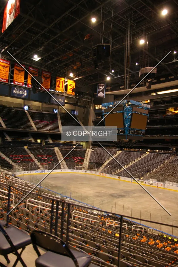 This is what the inside of the arena looks like during the NBA and NHL off season