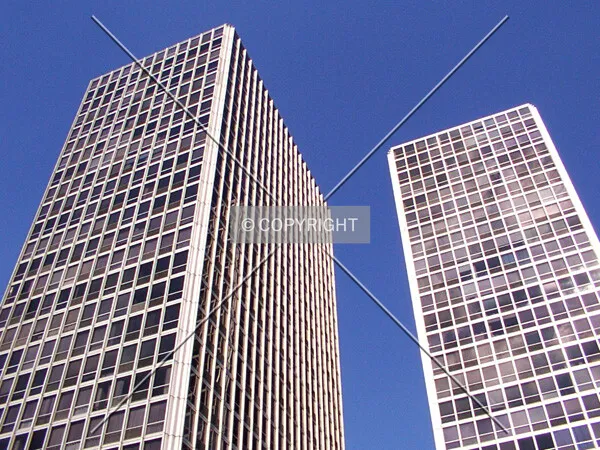 Looking up from Sheridan Road