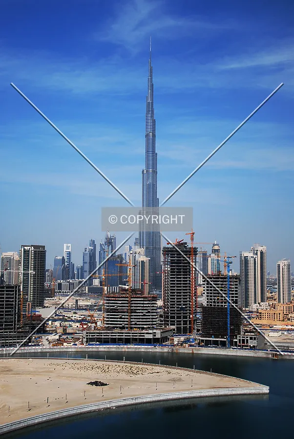 As seen from the roof of Business Tower in Business Bay