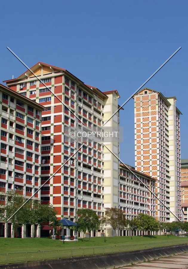 View from the east