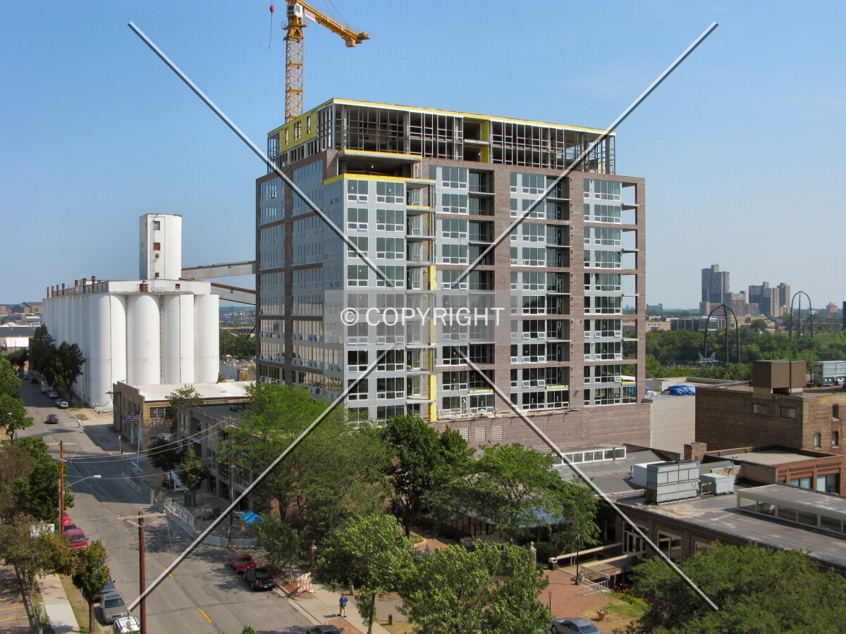View to the southeast from the St. Anthony Municipal Ramp