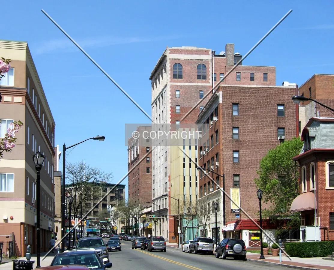 Downtown from the southeast on Jersey Street