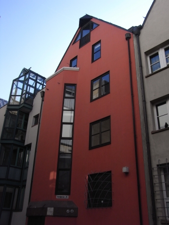 Baclkside of Saalgasse 26