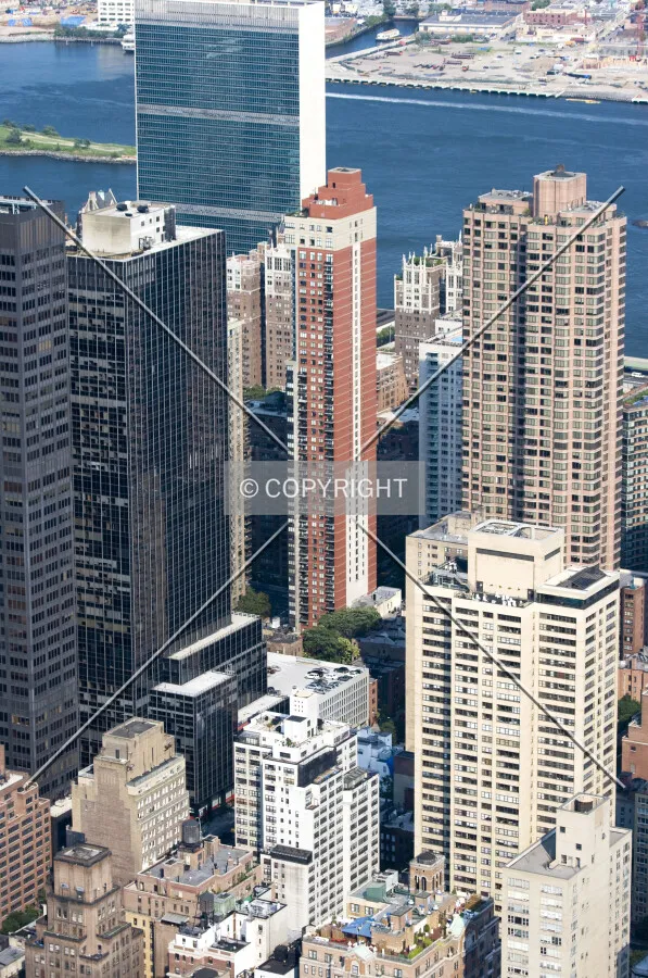 As seen from the Empire State observation deck