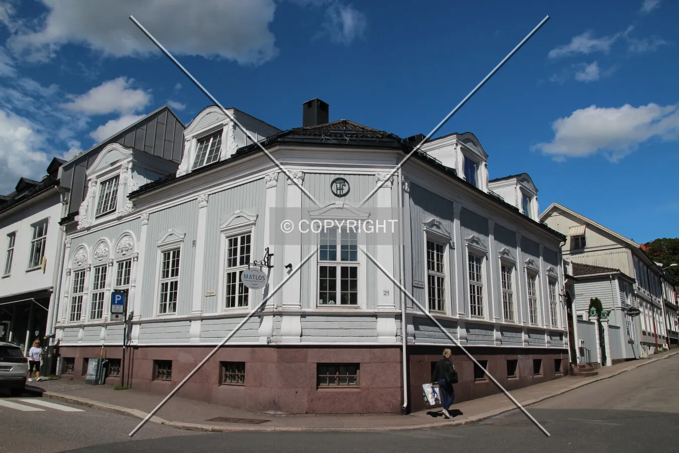 View from the south