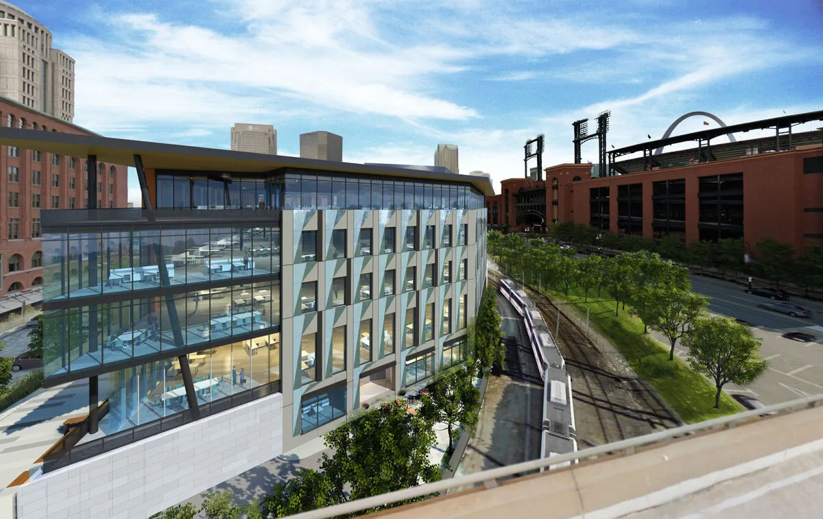 Rendering from the south