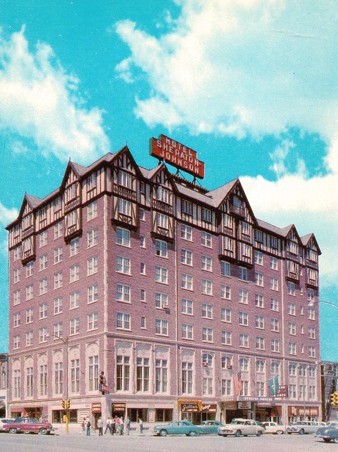 Vintage view from the southeast