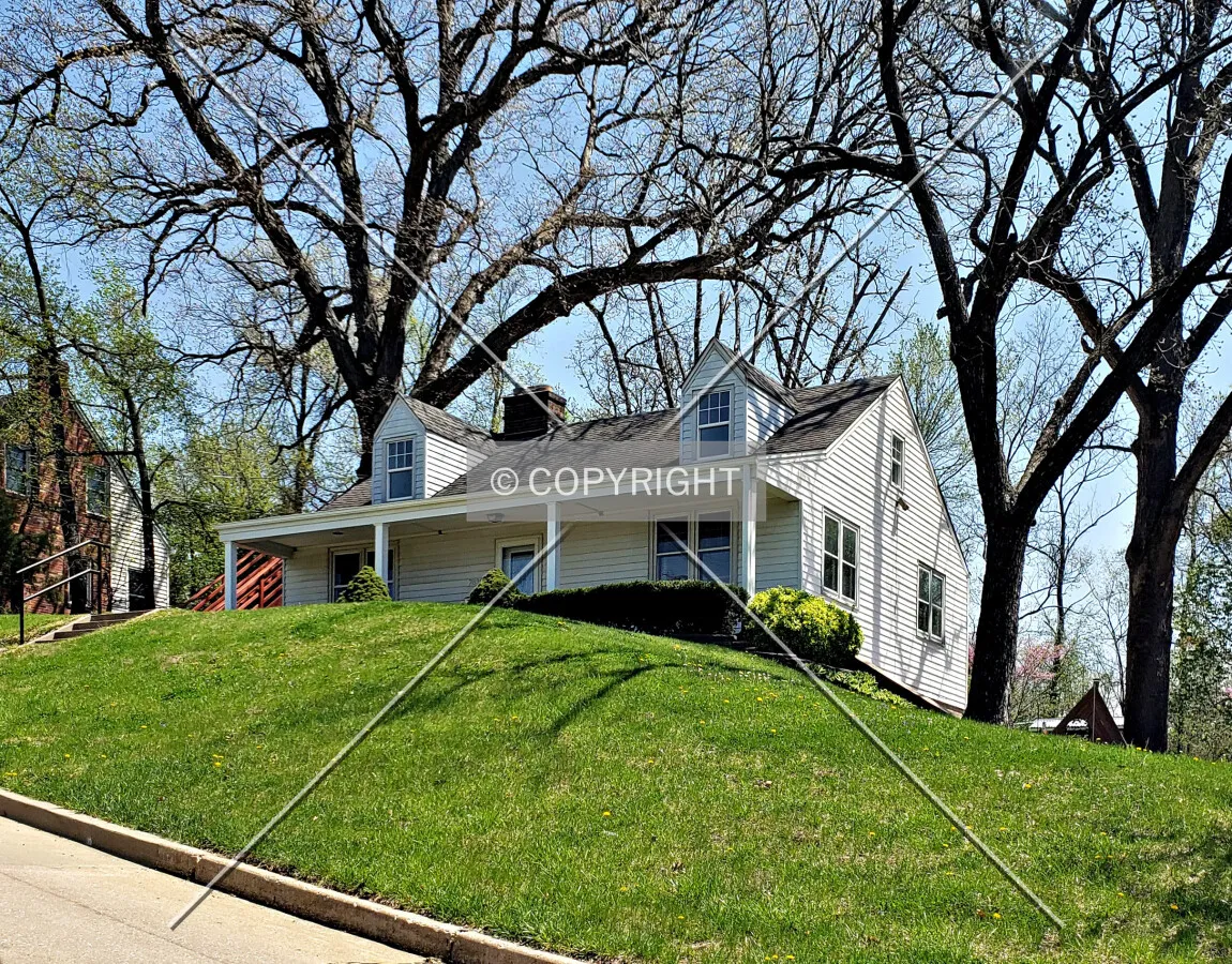 View from the northwest; April 17, 2019