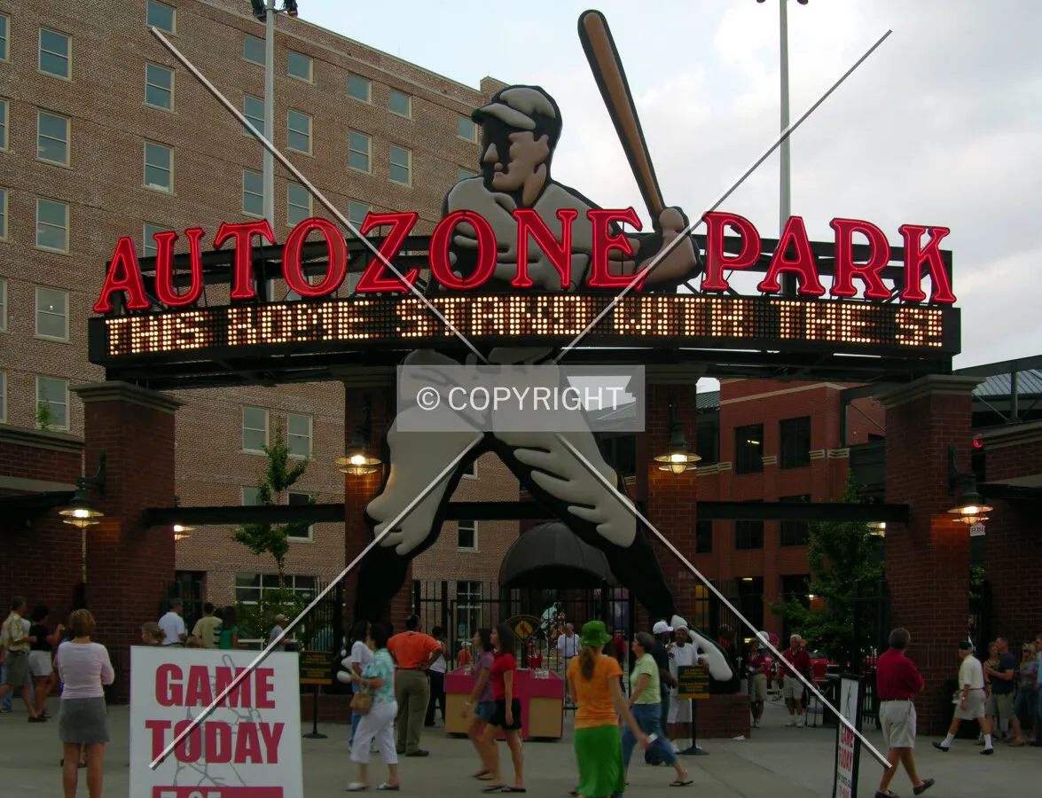 Entrance plaza and signage
