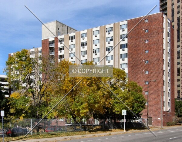 View to the northwest from 1st Avenue South
