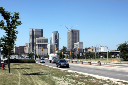 View of downtown