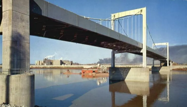 Vintage view from the southeast