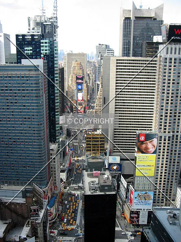 Times Square, view from the north