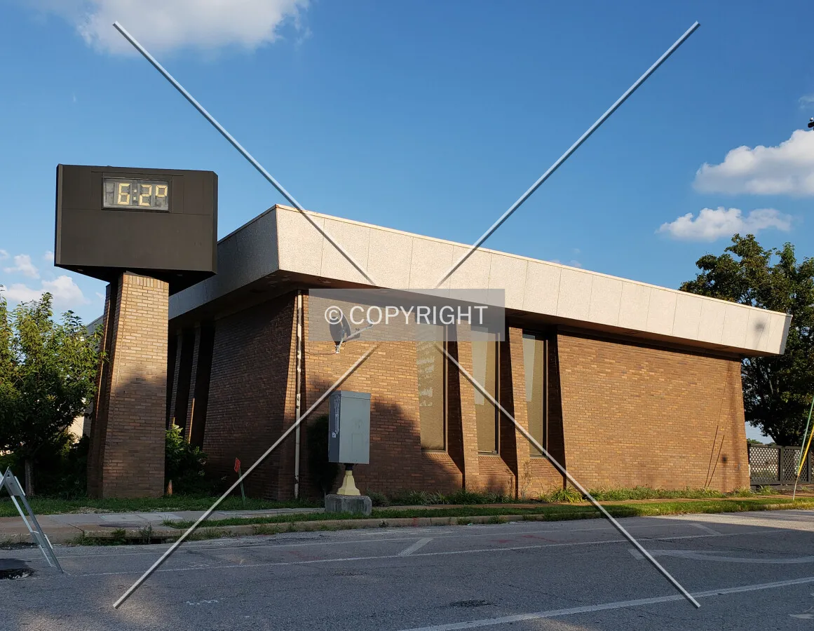 View from the northwest; August 2, 2019