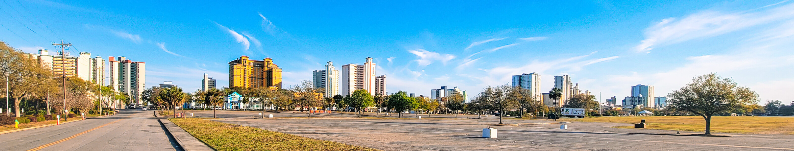 Panorama of Myrtle Beach