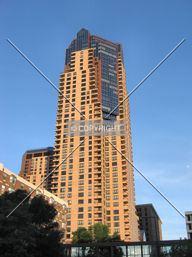 Looking up from Jackson Street