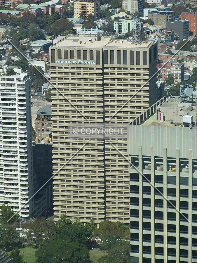 Elevated view to the southeast
