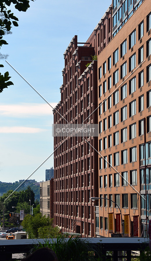 View from the southeast along 23rd Street