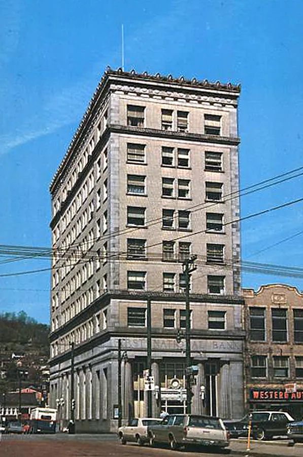 Vintage view from the southeast