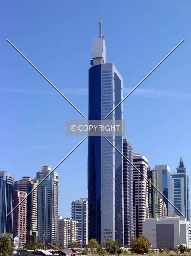 Skyscrapers at Sheikh Zayed Road