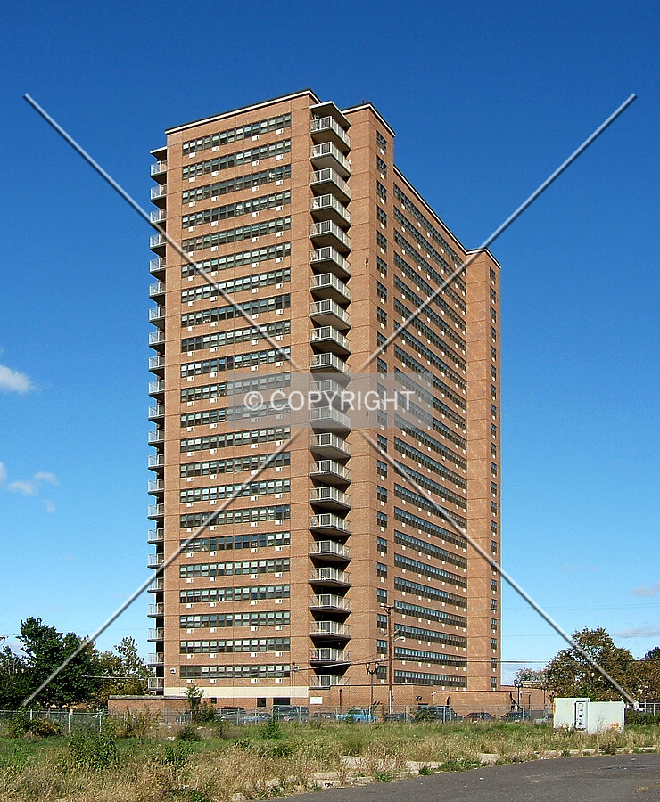 View from the southeast