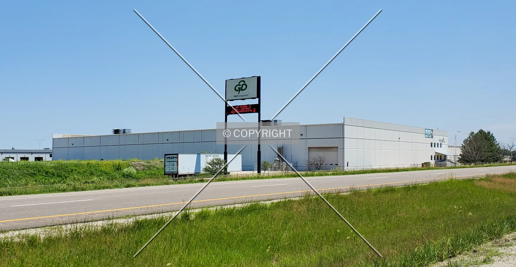 Southwest view; June 6, 2020