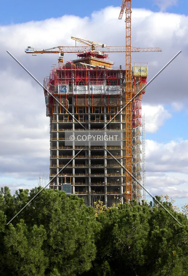 As seen from its western side