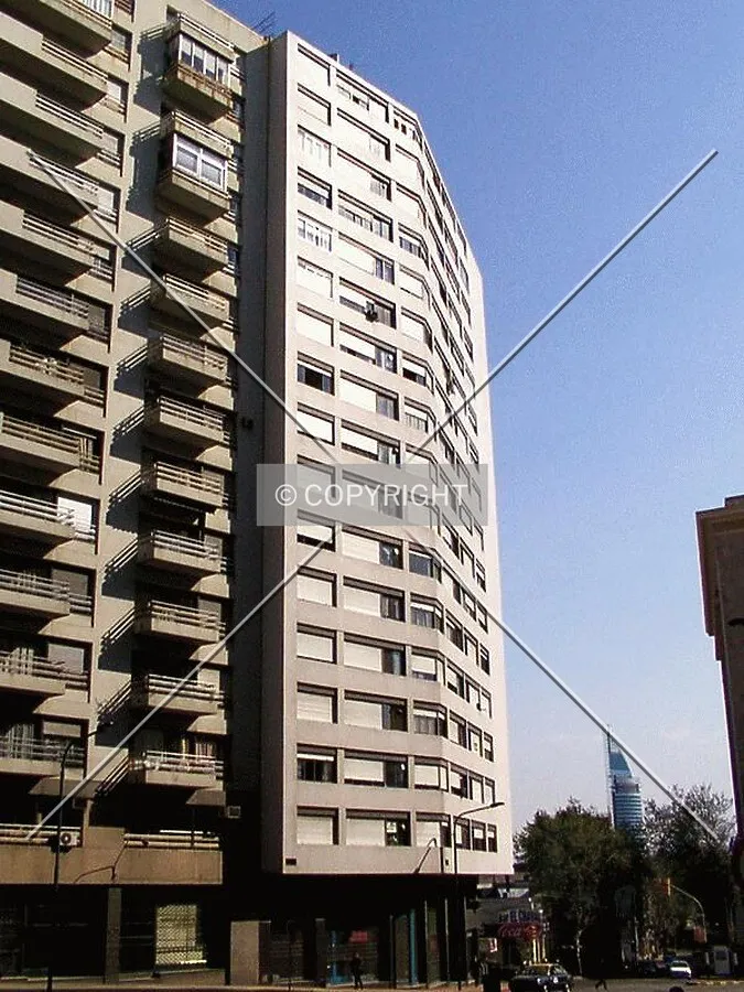 View from the south with Torre Antel in the background