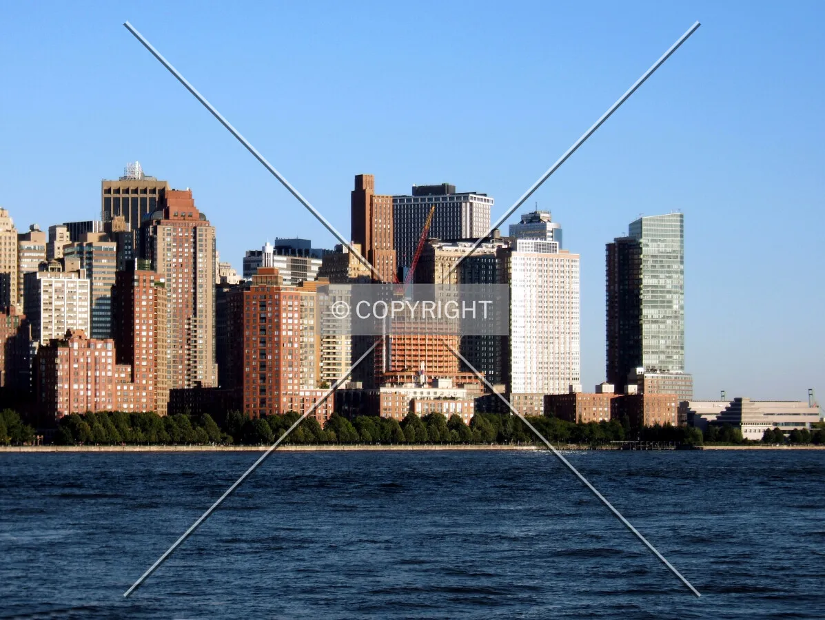 Lower Manhattan from the northwest