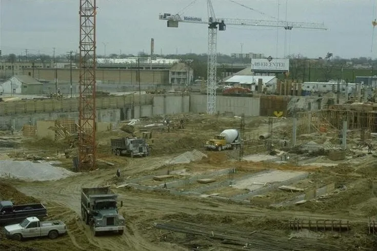 View to the east