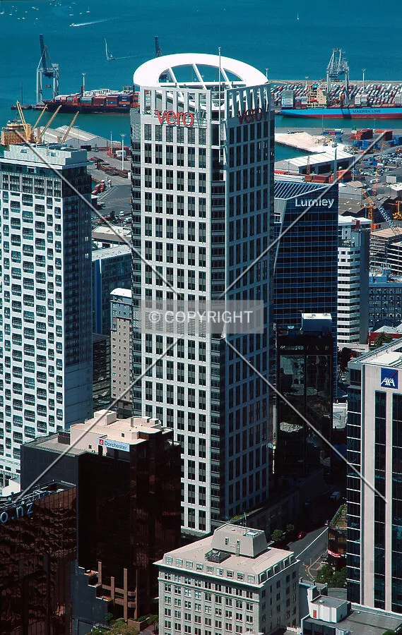 View from the Sky Tower observation deck
