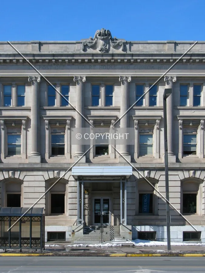 Main entrance elevation
